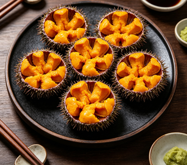 Premium Fresh Sea Urchin Roe Japanese Delicacy - photo 3